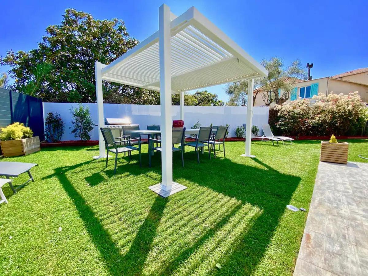 High Standing! 200M2 Private Garden Jacuzzi Sun Bed & Interior Spa Antibes Exterior foto